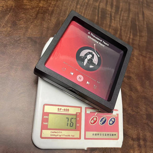 Music Box Photo Frame - Personalized Spotify Vinyl Sticker with Custom Song & Picture