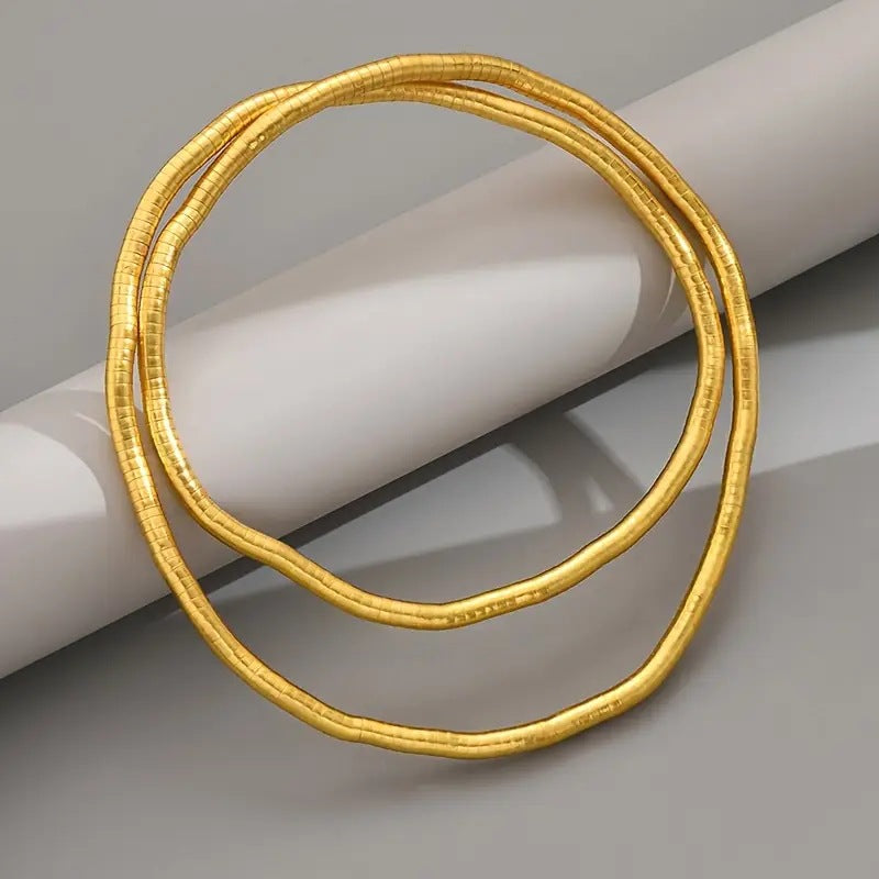 Fleksibelt Slangeben Halskæde – Justerbar Slangelink Kæde