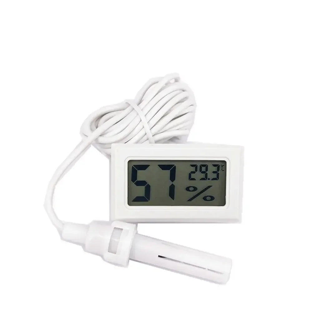 Thermometer Hygrometer Reptilien Haustier Inkubation Zucht Schildkröte Gecko Einsiedlerkrebs Elektronisches Thermometer Hochpräzisions-Papageien 