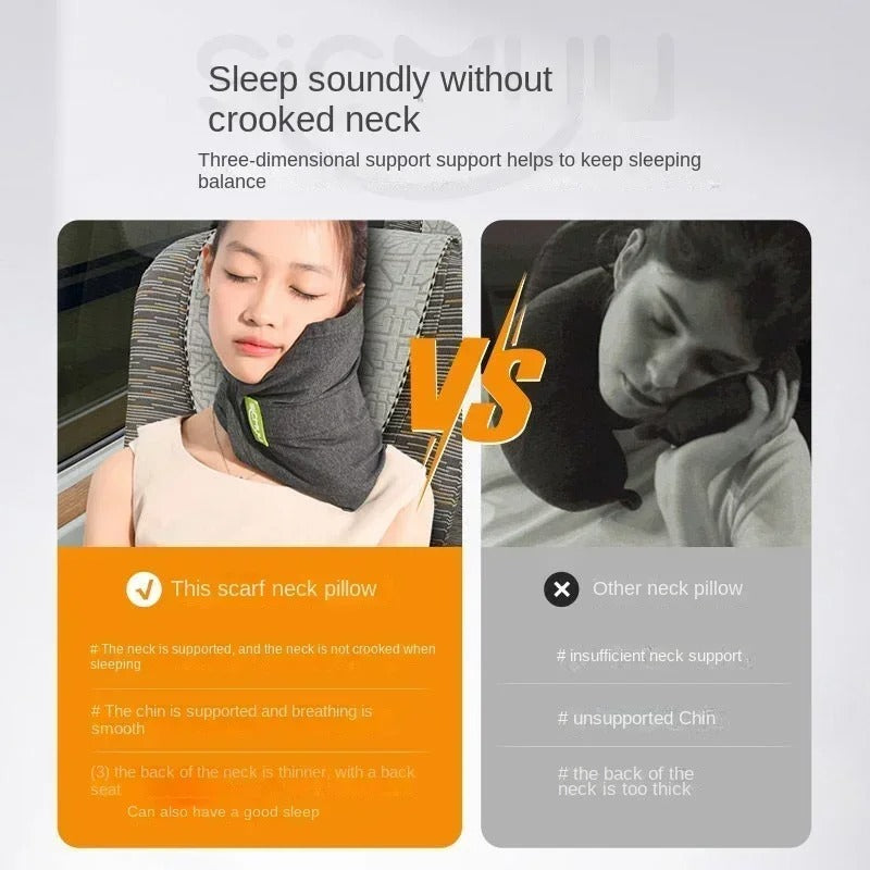 Ultimate Travel Pillow | 360° Neck Support for Restful Journeys