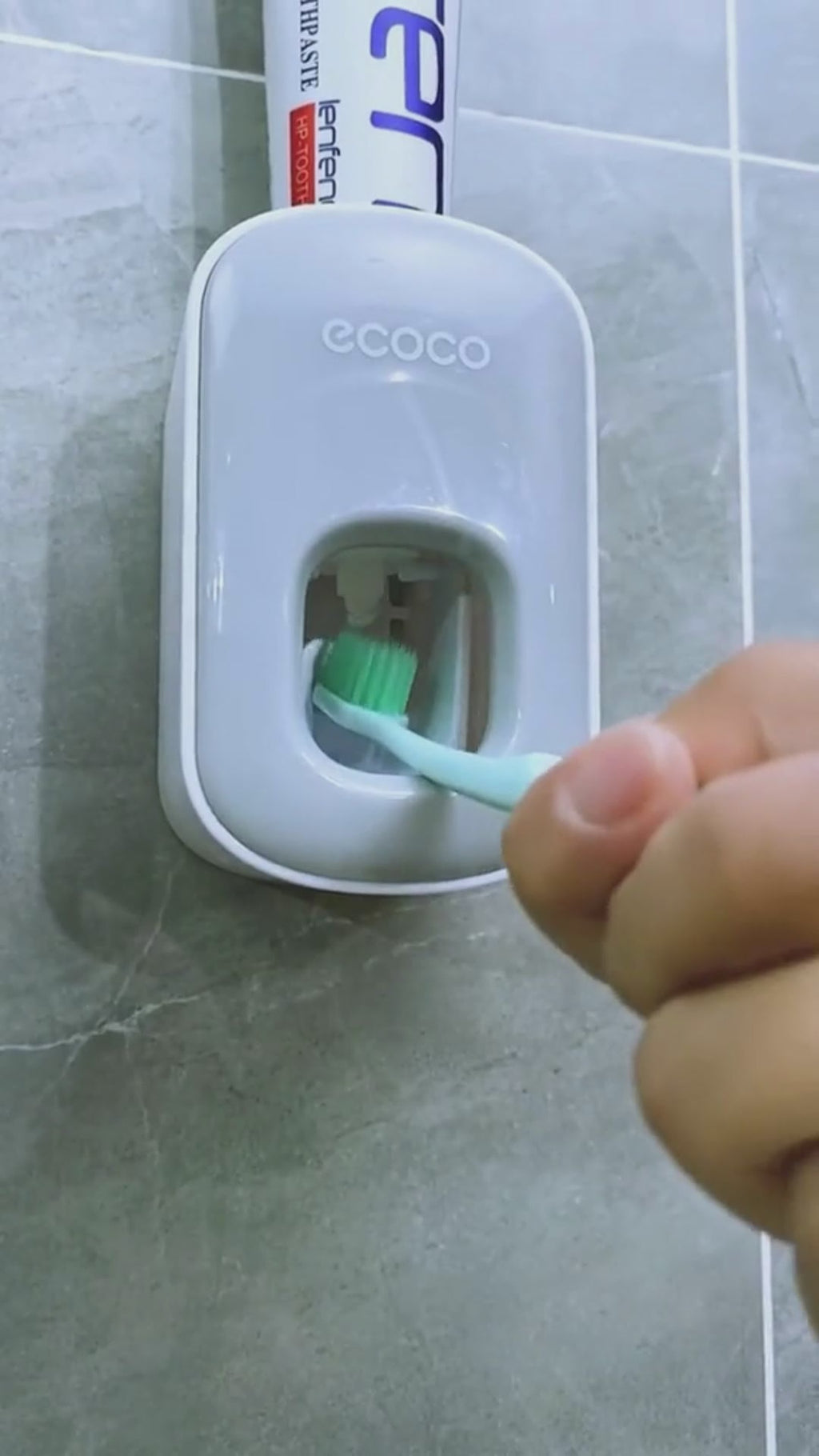 Premium Wall-Mounted Automatic Toothpaste Dispenser | Hands-Free Smart Squeeze | Dust-Proof Bathroom Organizer Set